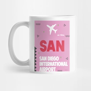 SAN San Diego airport Mug